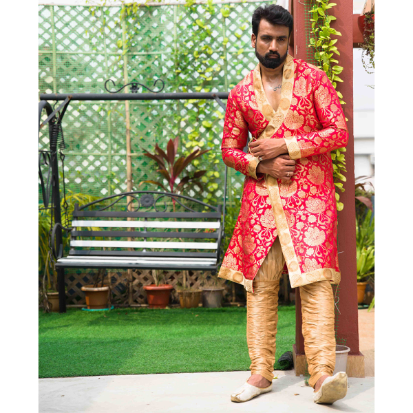 Rajwari style new for mens sherwani