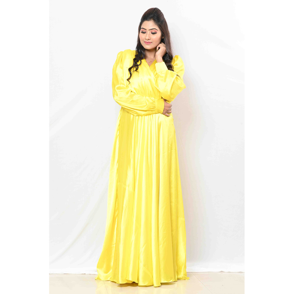 Glossy Yellow Western Wear - Image 2