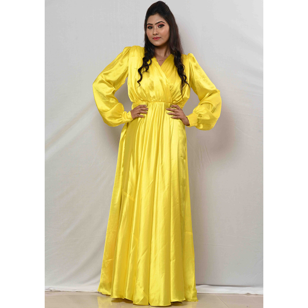 Glossy Yellow Western Wear - Image 3